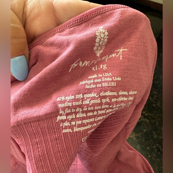 Free people movement long line sports bra xl NWOT - Picture 4 of 4